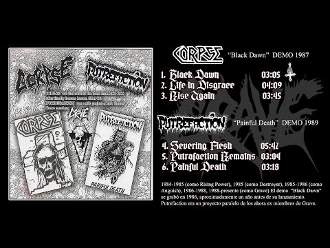CORPSE & PUTREFACTION (Sweden)  DEMO 1987 y DEMO 1989