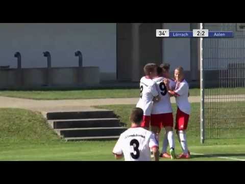 B-Junioren - FV Lörrach Brombach vs. VfR Aalen 2:2 - Mustafa Muharemovic