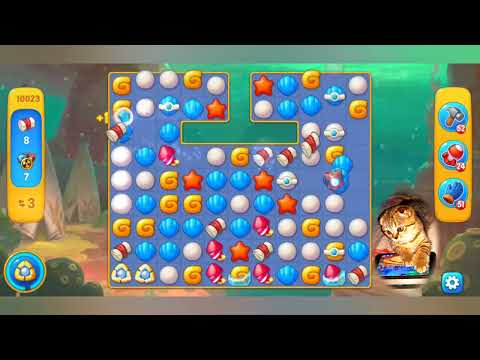 Fishdom 2022, no Boosters,  10023  level  -  прохождение без бустеров,  10023  уровень.