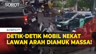 Download lagu Diamuk Massa! Mobil Nekat Lawan Arah hingga Tabrak Pengendara di Jakarta Pusat mp3