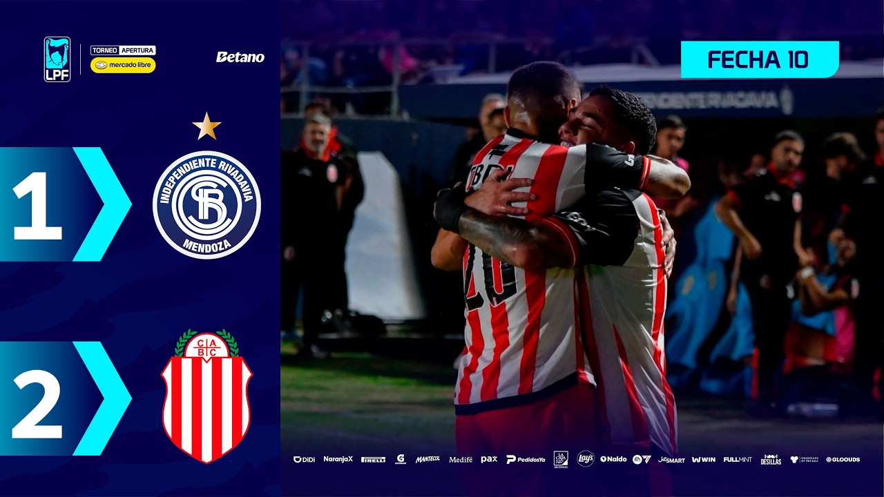 Independiente Rivadavia vs Barracas Central Highlights