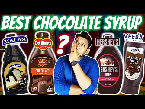 Finding the BEST CHOCOLATE SYRUP In India!?🤯🤤 HERSHEY'S Syrup Vs Other Chocolate Sauce Brands