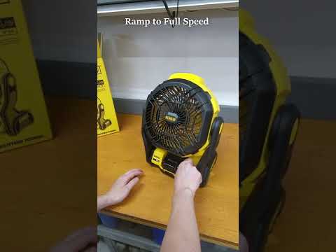 DeWalt DCE512 20v Cordless Fan Unboxing - #shorts