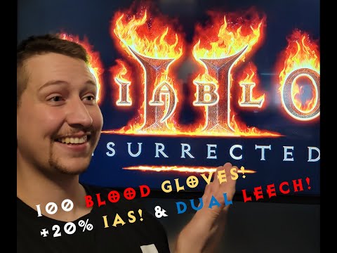 D2R Crafting 100 Blood Gloves! All You Need to Know!