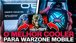 INCRÍVEL! TESTE DO MELHOR COOLER PARA O WARZONE MOBILE FICOU SUPER ESTÁVEL A TEMPERATURA NO CELULAR?