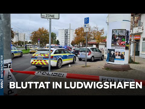 Zwei Tote bei Messerangriff in Ludwigshafen - Täter angeschossen und schwer verletzt