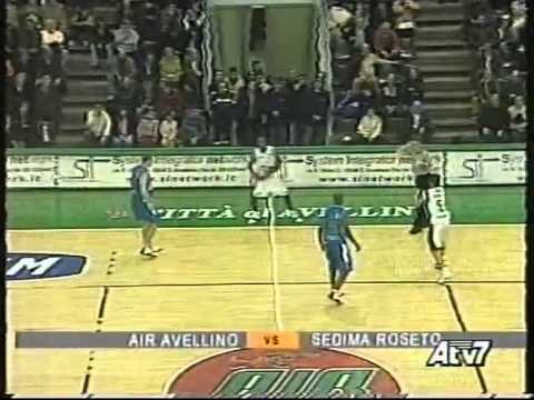 Air Avellino - Sedima Roseto 87-90 [serie A 2004/2005]