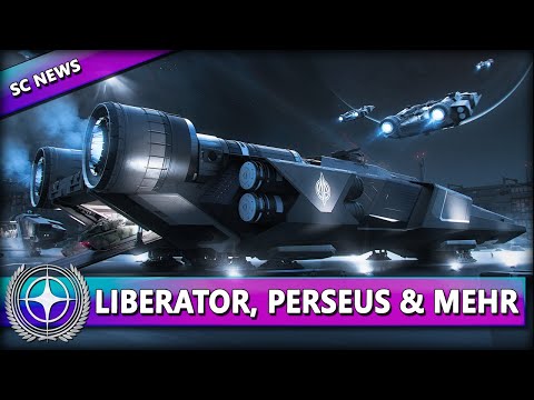 PERSEUS, LIBERATOR & KRAKEN | ROADMAP UPDATE & MORE ⭐ STAR CITIZEN NEWS [Alpha 4.4] German