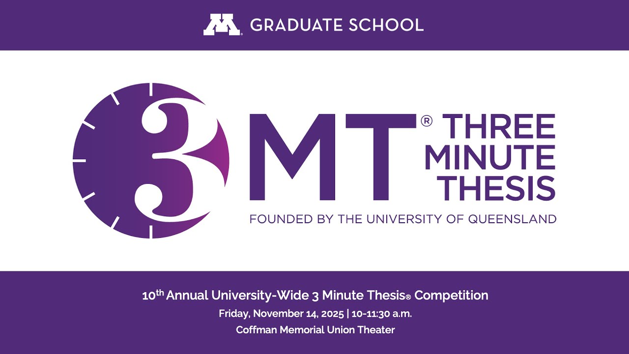 University-wide 3-Minute Thesis Competition 2025