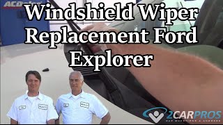 Windshield Wiper Replacement Ford Explorer