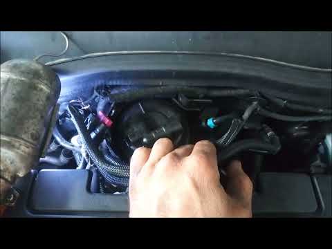 opel astra h 1.9cdti how to change fuel filter