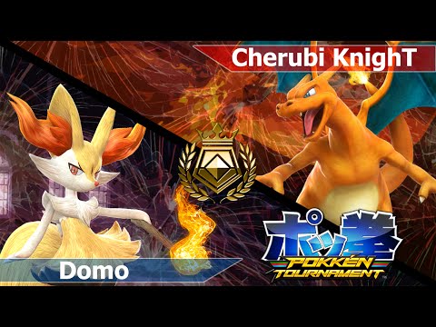 Domo (Braixen) vs. MVG|CherubiKnighT (Charizard) - Pokkén Tournament Exhibitions