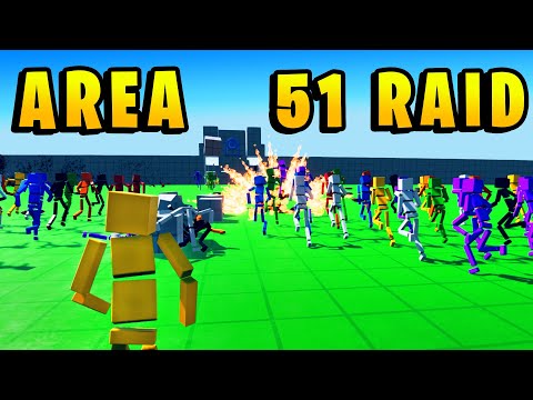 STORM AREA 51 RAID Simulation - They Can't Stop Us All! - Fun With Ragdolls (Funny)