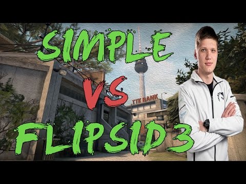 CSGO: POV Na'Vi simple vs FlipSid3 (29/13) overpass @ ESL Pro League Season 4