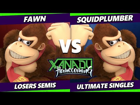 Xanadu Homecoming Losers Semis - Fawn (DK, Duck Hunt) Vs. Squidplumber (DK, Richter) Smash Ultimate