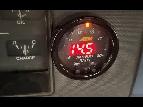 How to Install a Wideband Air Fuel Ratio Gauge - DIY