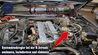 Regulacja ciśnienia sterującego K-Jetronic Mercedes R107/W126