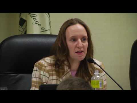 Village of La Grange Park Board Meeting 10-25-16