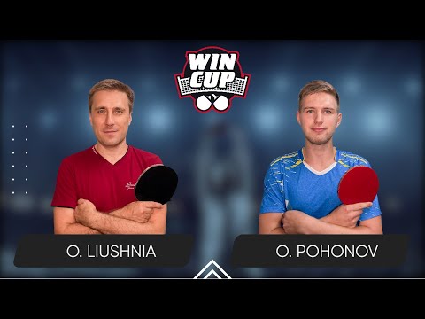 08:45 Oleksandr Liushnia - Oleksandr Pohonov West 2 WIN CUP 26.01.2024 | TABLE TENNIS WINCUP