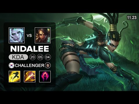 Nidalee Jungle vs Viego - KR Challenger - PreSeason 12 Patch 11.23