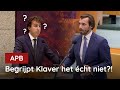 Baudet vs Klaver: Dit ene standpunt maakt jullie zo hypocriet!
