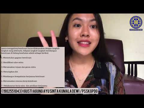 STUDENT PROJECT 2 KELOMPOK 42 IPE - FK UNUD - Pentingnya Kemitraan Dalam Peran Tenaga Kesehatan