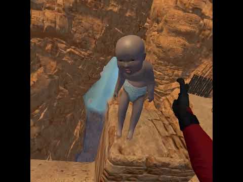 MrFaceLessVR - The Baby loves the view  Bonelab VR OCULUS QUEST 2 #gamingvideos #minecraft #oculusquest #oculusvr