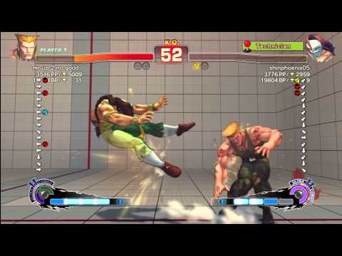 mr up 2 no good Guile vs Shinphoenix05 Vega