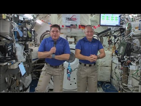 Expedition 63 In flight with EAA Young Eagles NASA ARMD - July 14, 2020