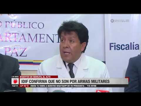 The IDIF confirms that the deaths in Senkata were not due to military weapons.