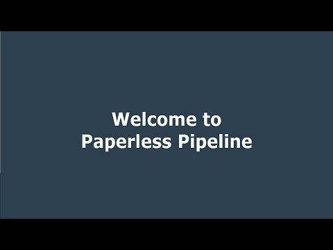 Quick Start For Admins Paperless Pipeline