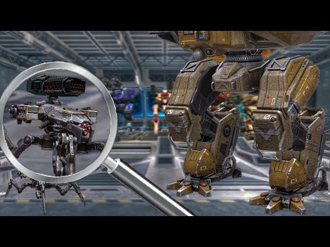 Tiny Rayker vs Giant Behemoth Crazy Skirmish Mode | War Robots
