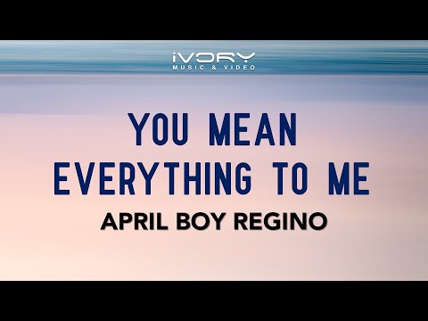 Video thumbnail for You Mean Everything To Me