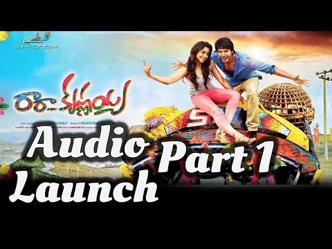 Ra Ra Krishnayya Audio Launch Part 1 - Sandeep Kishan, Regina, Jagapathi Babu | Silly Monks