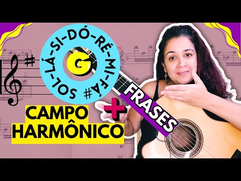 [JEITO FÁCIL] CAMPO HARMÔNICO de SOL MAIOR + FRASES DE LIGAÇÃO !