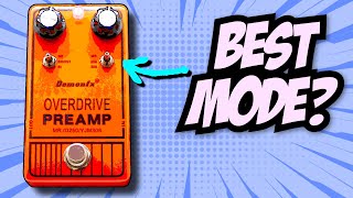Video thumbnail for ULTIMATE Preamp pedal? Demon FX Overdrive Preamp by Budget Pedal Chap