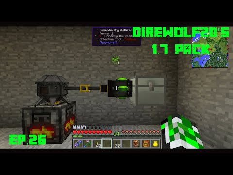 Direwolf20's 1.7 Pack LP S01E26 - Thaumcraft