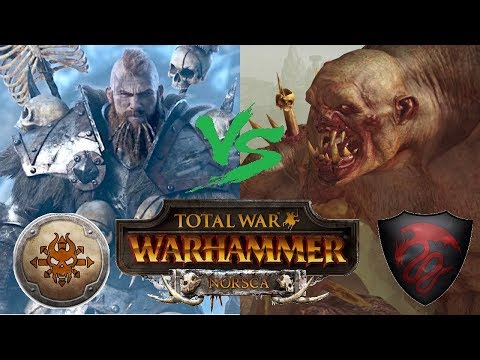 Vampire Counts vs Norsca - THE RETURN OF VLAD | Total War Warhammer Online Battle #251