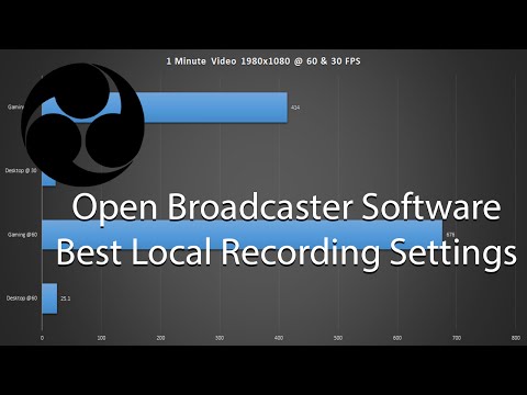 OBS Studio - Best Local Recording Settings