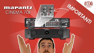 THE MOST IMPORTANT 7.2 CHANNEL AVR in 2023 | Marantz Cinema 70s | Product Review