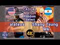 MK2 Alateos Vs Shang Tsung Mk CASUALS 4K 60 FPS Mk2 Mortalkombat2 Team99hits Fightcade