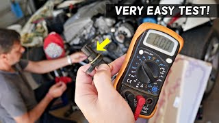 HOW TO TEST CAMSHAFT POSITION SENSOR ON BMW