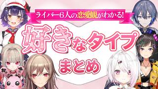 【にじさんじ】「好きなタイプ」まとめ 理想の相手とは?