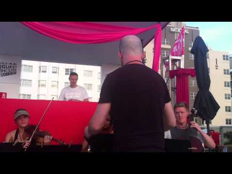 Benji B and the Deviation String Quartet 4/8 @TheRealBenjiB #RBGuesthouse #WMC2014