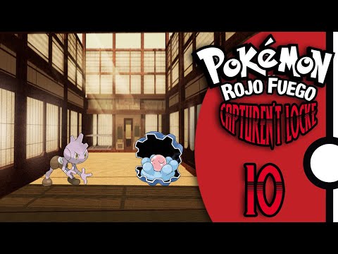 Un nuevo pokemon en el Dojo | 10 | Pokemon Rojo Fuego Capturen´tLocke