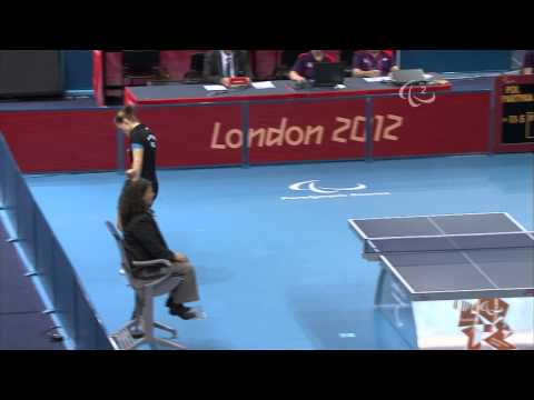 Table Tennis - POL vs CHN - Women's Singles - Cl 10 Gold Medal match - London 2012 Paralympic Games