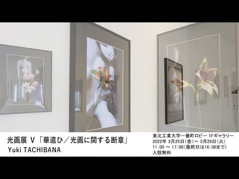 光画展 Ⅴ「華遣ひ／光画に関する断章」