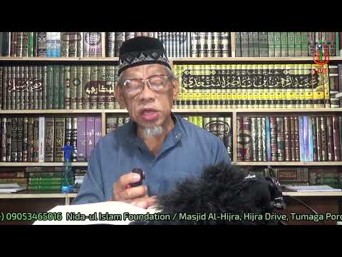 Aturan sin Pagtahakkim - Shaykh Jackariya Mohammad (Tausug)
