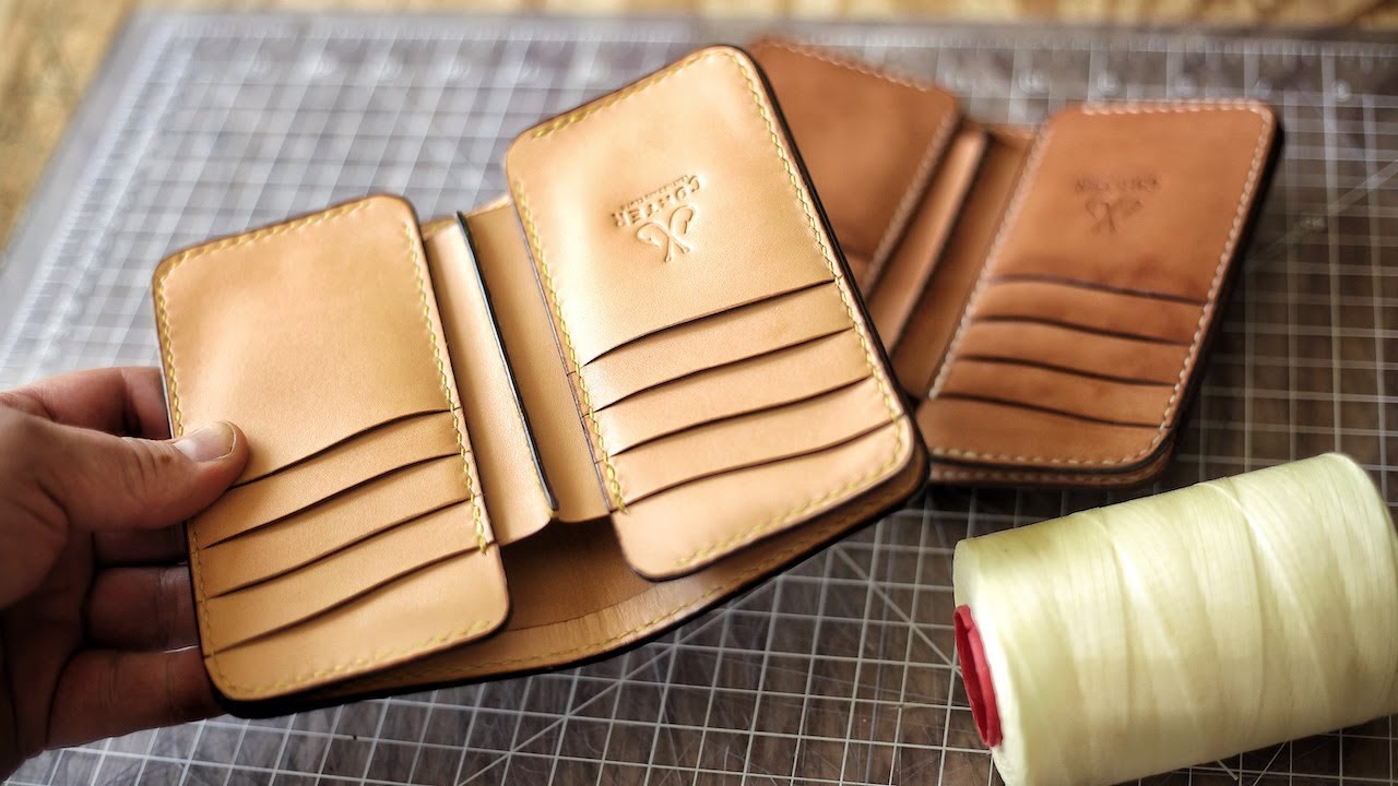 Finally! Midlength Leather Wallet Tutorial & Pattern