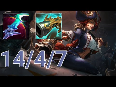 Lethality Miss Fortune ADC VS Varus | KR Master Patch 13.11